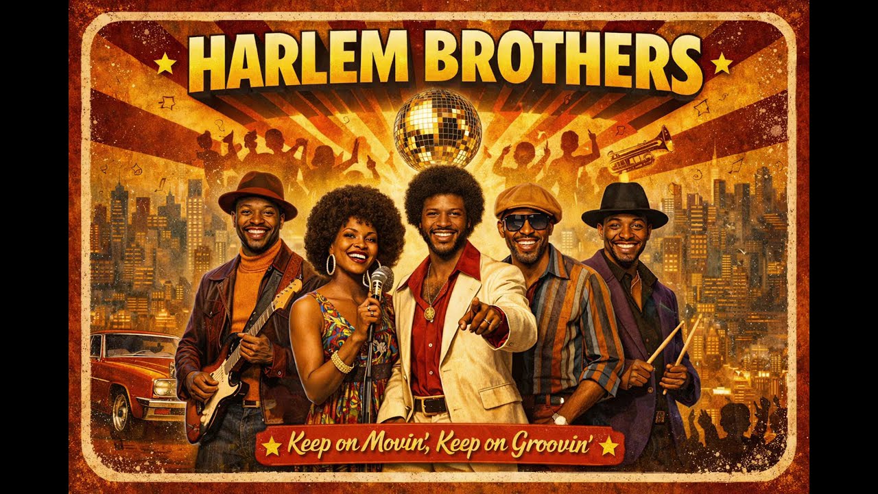 Keep on Moving by Harlem Brothers | Soul is Alive Forever