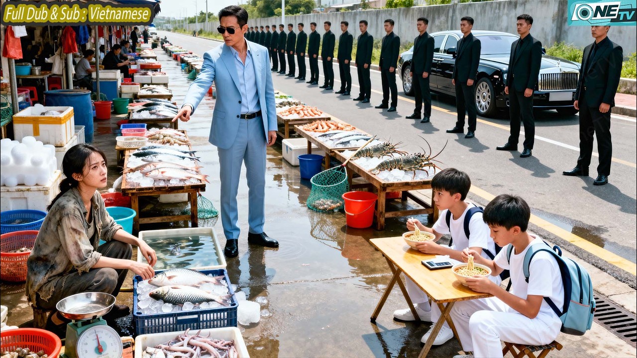 Cô Gái Bán Cá Ngoài Chợ Nuôi Hai Đứa Con Mồ Côi Cha Bị Sỉ Nhục, Ai Ngờ Cha Của Tụi Nhỏ Là Tổng Tài