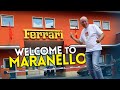 Welcome to ferrari city in maranello