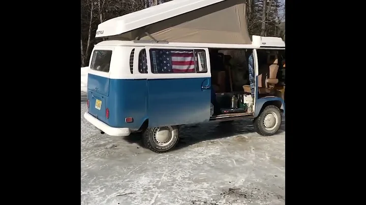 Vermont winter camping