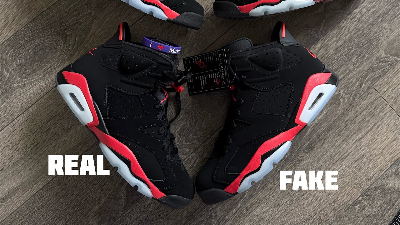 jordan infrared 6 real vs fake