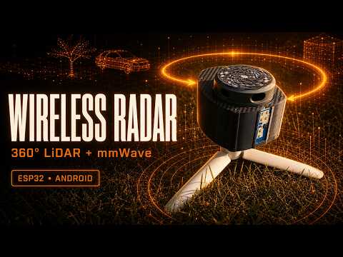 I Reverse-Engineered an $8 LiDAR and Built a Wireless 360° Radar