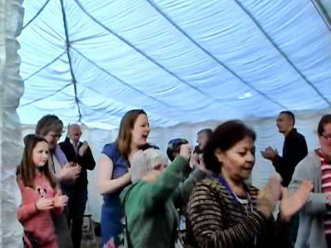 Early Morning Praise and Worship @t New Dawn 2010 Walsingham UK.