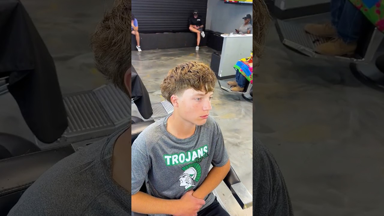 This haircut gave him instant aura