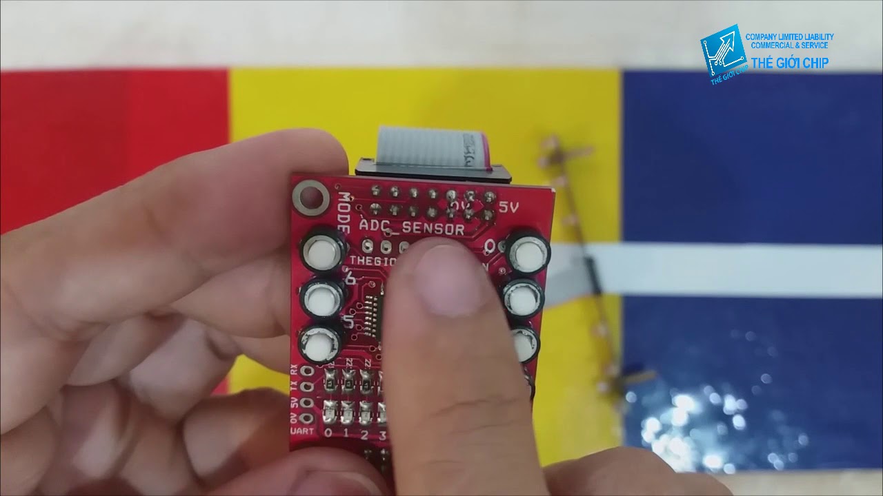 DÒ LINE ADC AVR | Hướng dẫn sử dụng - YouTube