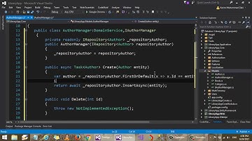 Creating Asp.Net Project using Boilerplate (Domain Service) (Part 2)