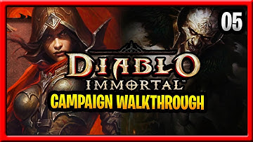 Diablo Immortal Campaign Walkthrough and Beginners Guide Part 5 Diablo Mobile 2022 (ON RTX 3090)