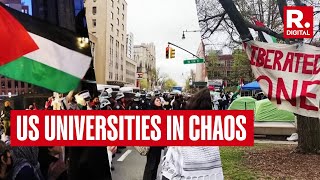 Turmoil Sweeps Across US Universities As Pro-Palestinian Protests By Students Kick Into Higher Gear