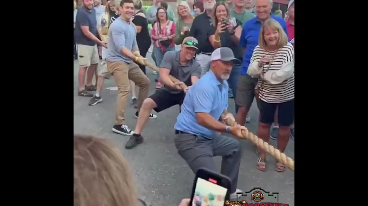 Tiger Tug of War at Roosevelt Park Zoo, watch who won - DayDayNews