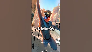 Top 15 Spider-Man In SpiderVerse #shorts