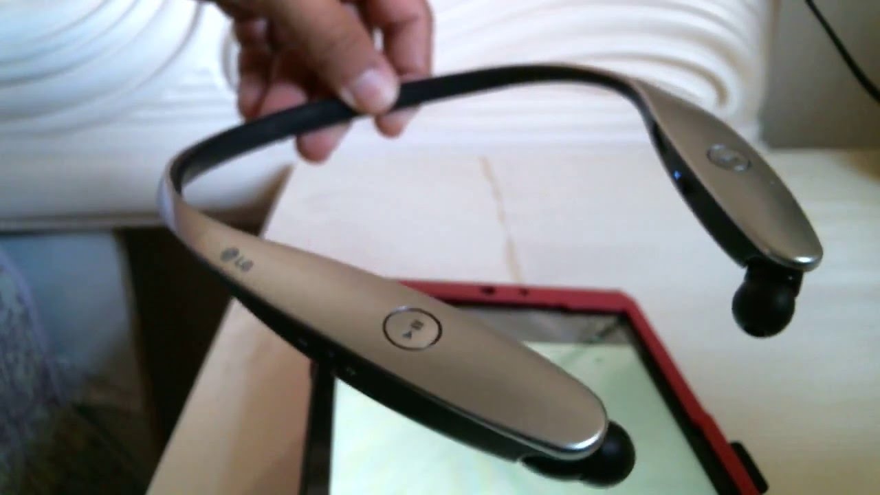 Pairing LG tone Infinim HBS900 to Android Tablet YouTube