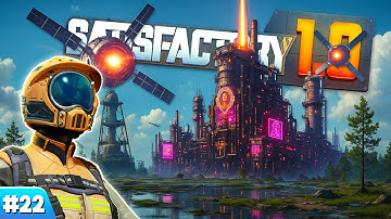 I BUILD HUGE Crystal Oscillator & High-Speed Connector Factory ⚙️⚡ | Satisfactory 1.0 Gameplay
