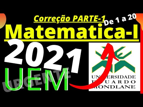 Vídeo: Quando é o exame de matemática em 2021