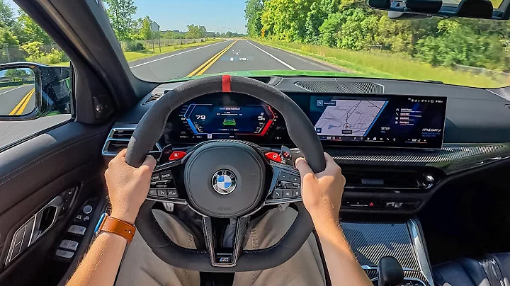 2025 BMW M3 Competition xDrive - POV Test Drive (Binaural Audio)
