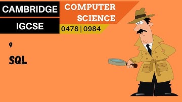 106. CAMBRIDGE IGCSE (0478-0984) 9 SQL