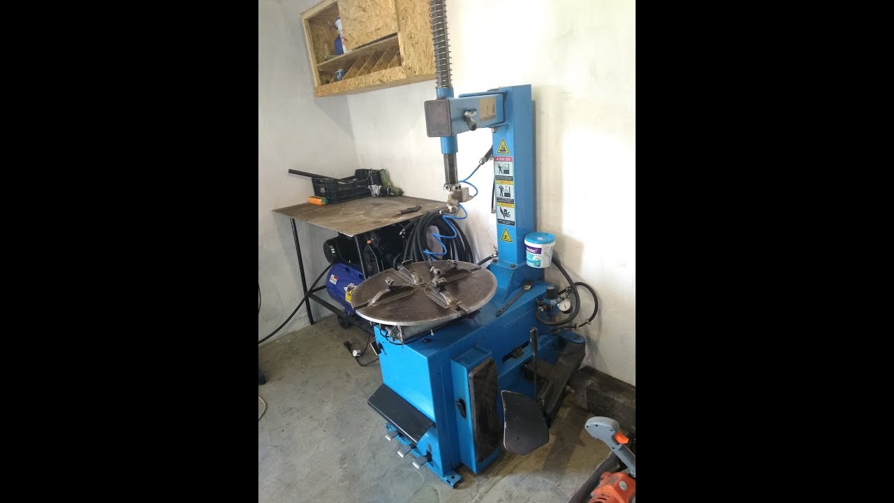 Шиномонтажный станок Trommelberg 1810. Замена двигателя на более мощный 2.2 квт 220в. Полный обзор.