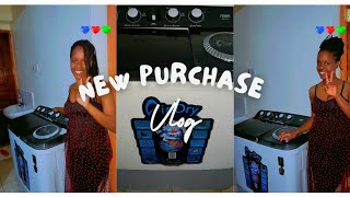 A DREAM COME TRUE🤗| Unbox My New Washing Machine With Me!