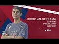 Nuestros deportistas ¡Nuestro orgullo! Jorge Valderrama, Esgrima