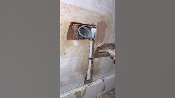 Plastering a Socket - Glasgow Rewires - Home Rewire Electricians #electrical #plastering #glasgow