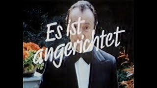 ARD 27.01.1983 - Es ist angerichtet mit Eddi Arent Folge 2, mit Monika John und Felix Dvorak