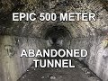 500 METER ABANDONED TUNNEL - Burham Quarry Train Tunnel