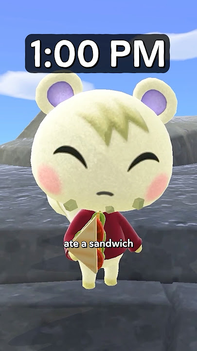 How do villagers spend 24 hours in Animal Crossing?