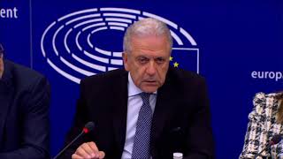 Q&A Press conference by Commissioner Avramopoulos (Letter on migration from President Tusk)