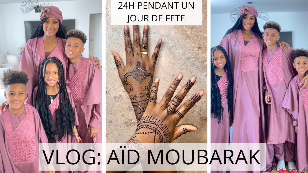 VLOG 24h AVEC MOI PENDANT UN JOUR DE FTE   AD MOUBARAK  