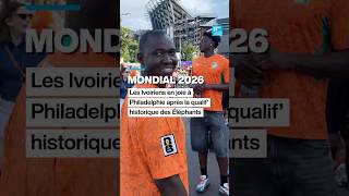 Mondial 2026 : les Ivoiriens en joie à Philadelphie après la qualification historique des Éléphants