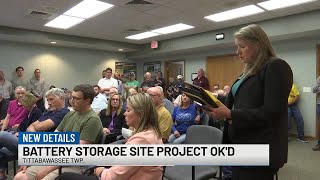 WNEM Morning Extra: Tittabawassee Township approves battery storage facility