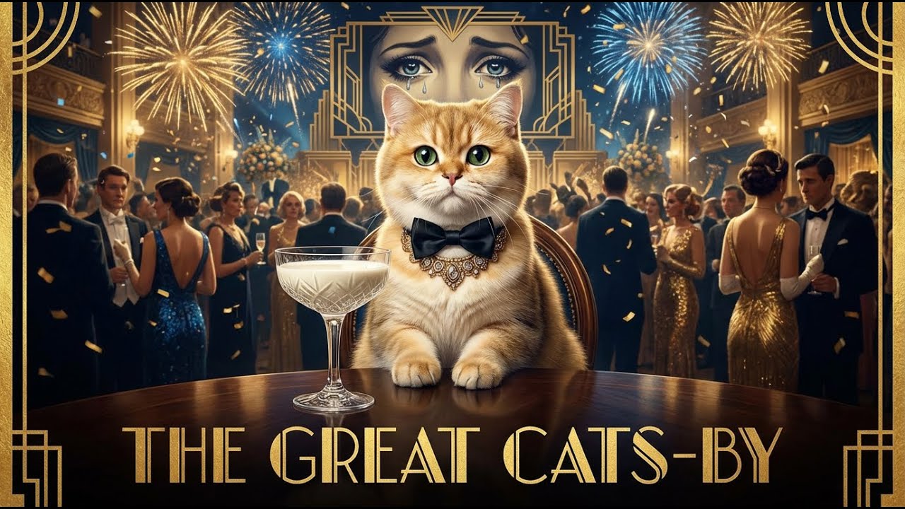 THE GREAT CATS-BY: A Tale of Love and Nip | 2026 AI Movie| Romantic