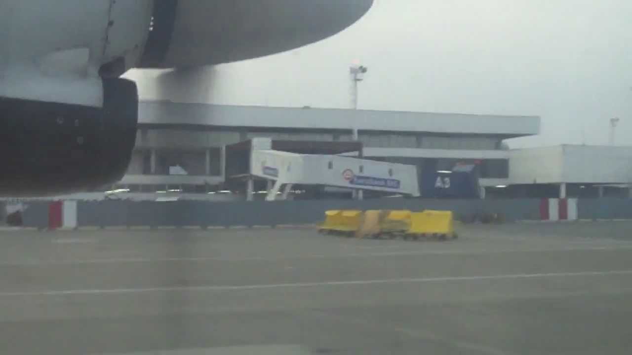 Jat Airways: AT7 turning right from the taxiway C to RWY12 and taking off immediately