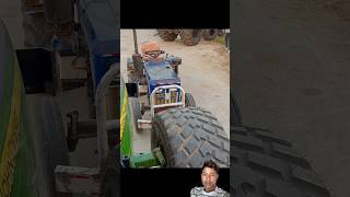 John deer vs mini Swaraj tractor ki front tyre size jø #viral #automobile #johndeere
