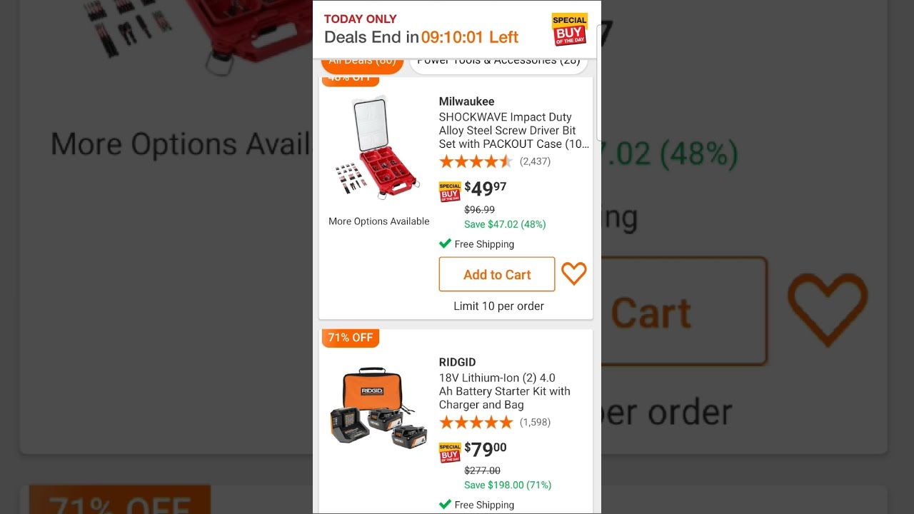 Amazing Flash Sale At The Home Depot Don T Miss Out 