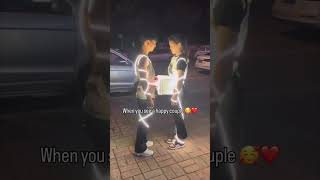 When You See A Happy Couple .