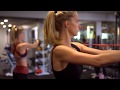 Model workout w/ Abby Champion &amp; Baskin Champion for toning - partner home workout