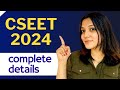 Cseet 2024 complete details  how to appear for cseet exams  study strategies to crack cseet