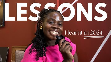 What I learnt in 2024 | Lessons I am carrying in to 2025