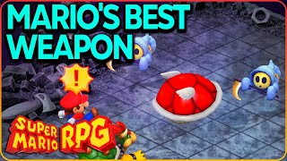 How to get Mario's Best Weapon - Lazy Shell Super Mario RPG Remake