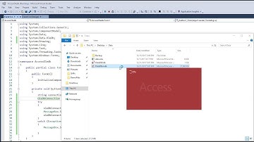 CSharp - Access - OLEDB - Connect to Access using OLEDB