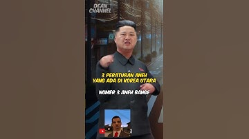3 Peraturan Aneh Yang Ada Di Korea Utara (Nomer 3 Aneh Banget) #shorts