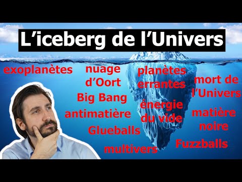 L'ICEBERG DE L'UNIVERS : toute la physique de l'infiniment petit à l'infiniment grand