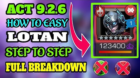 Mcoc Act 9.2.6 Lotan Guide How to easy Step to step