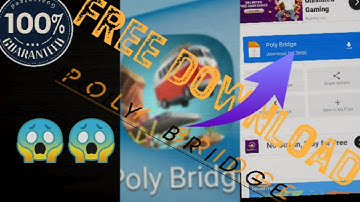 How to download poly bridge in free || poly bridge free main download Kare ||😱😱🔥🔥