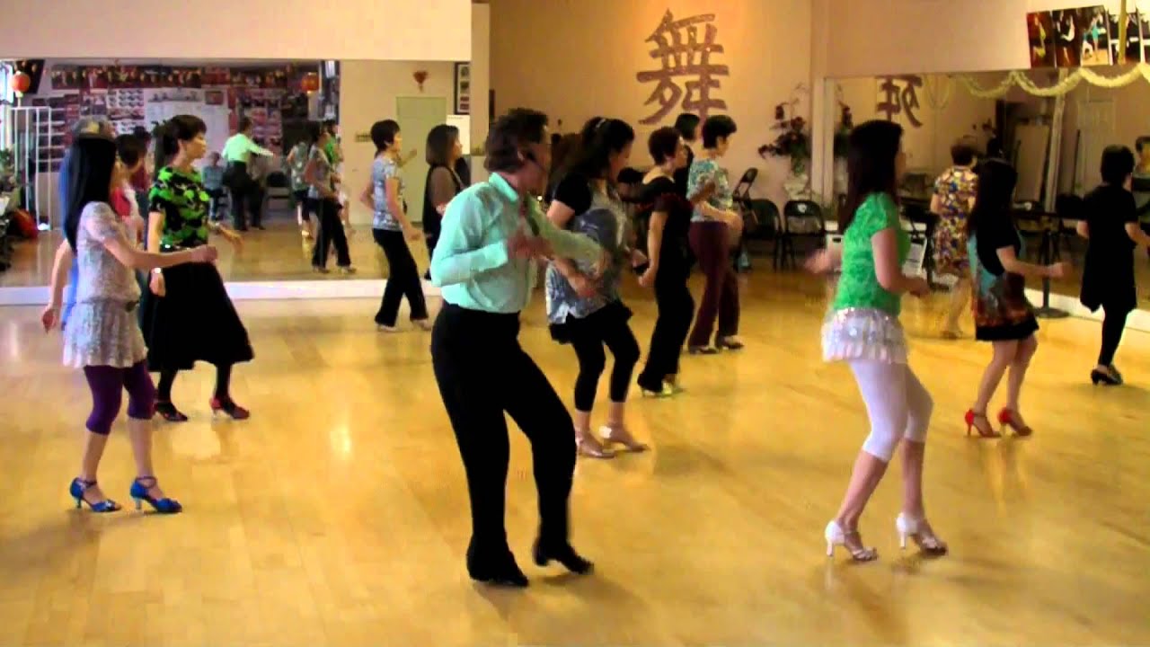 Girls Cha cha line dance YouTube