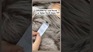 Wow!! Did I just found a $20,000 Hermès coat at Thrift?? Talize, explain yourself!! 🤯