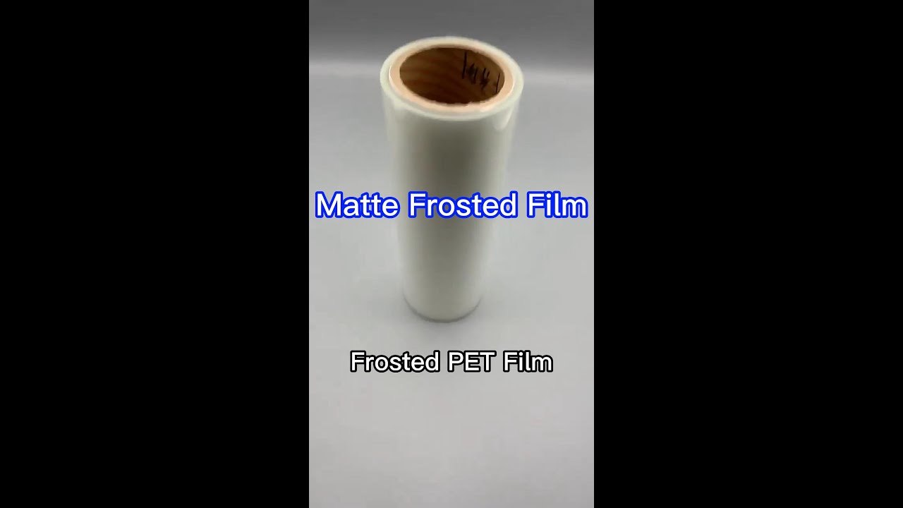Frosted PET film white PET film Glossy Matte PET film