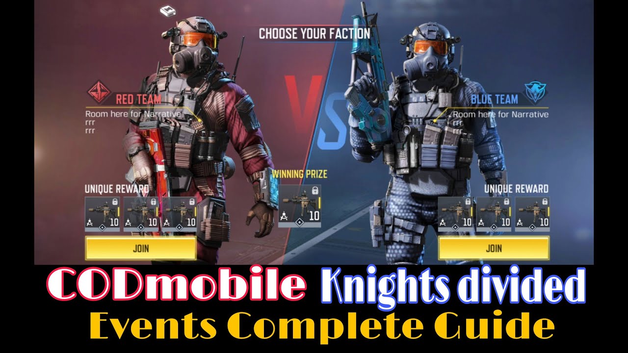 COD MOBILE KNIGHTS DIVIDED EVENTS | COMPLETE GUIDE | HOW TO GET EPIC LOCUST GUN | VIDEO NO.7