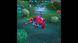 💪 Grock = Wall + Power 💀 Enemy Destroyed #MLBB #MLBBIndia #Grock #Shorts