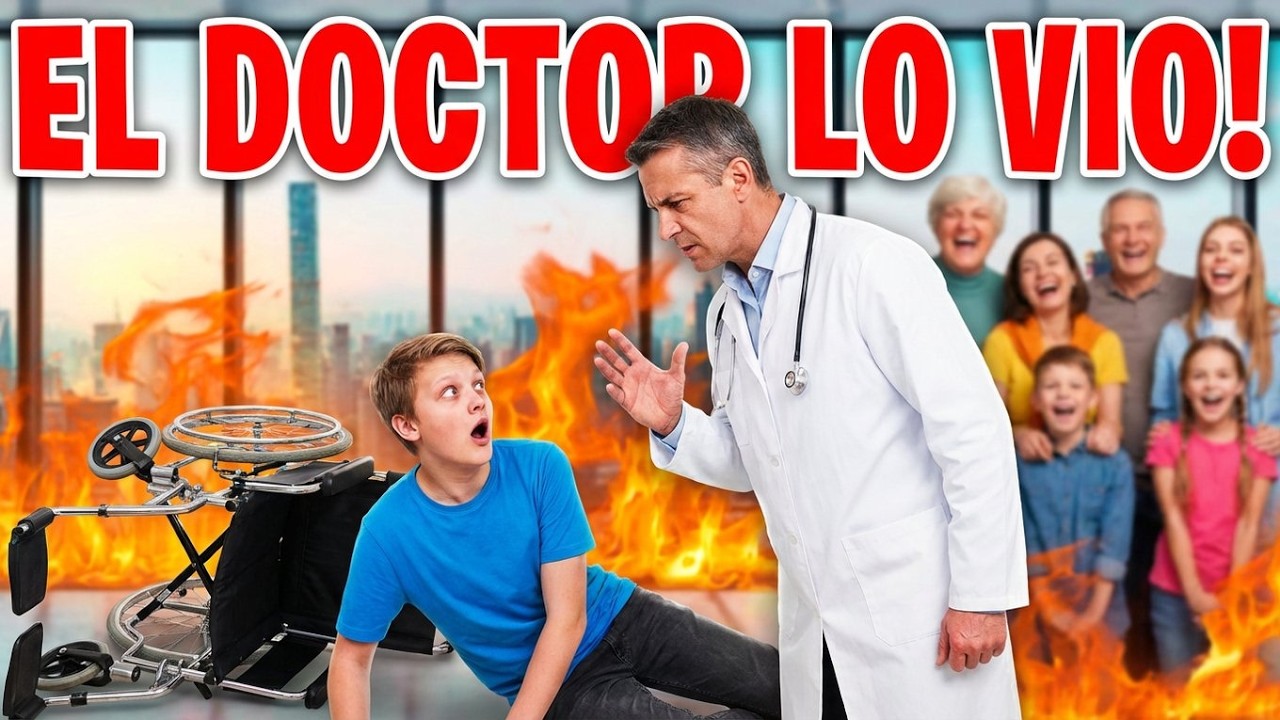 Mi hermano me empujó de mi silla ante 50 personas. Mi doctor reveló la verdad y lo destruyó.